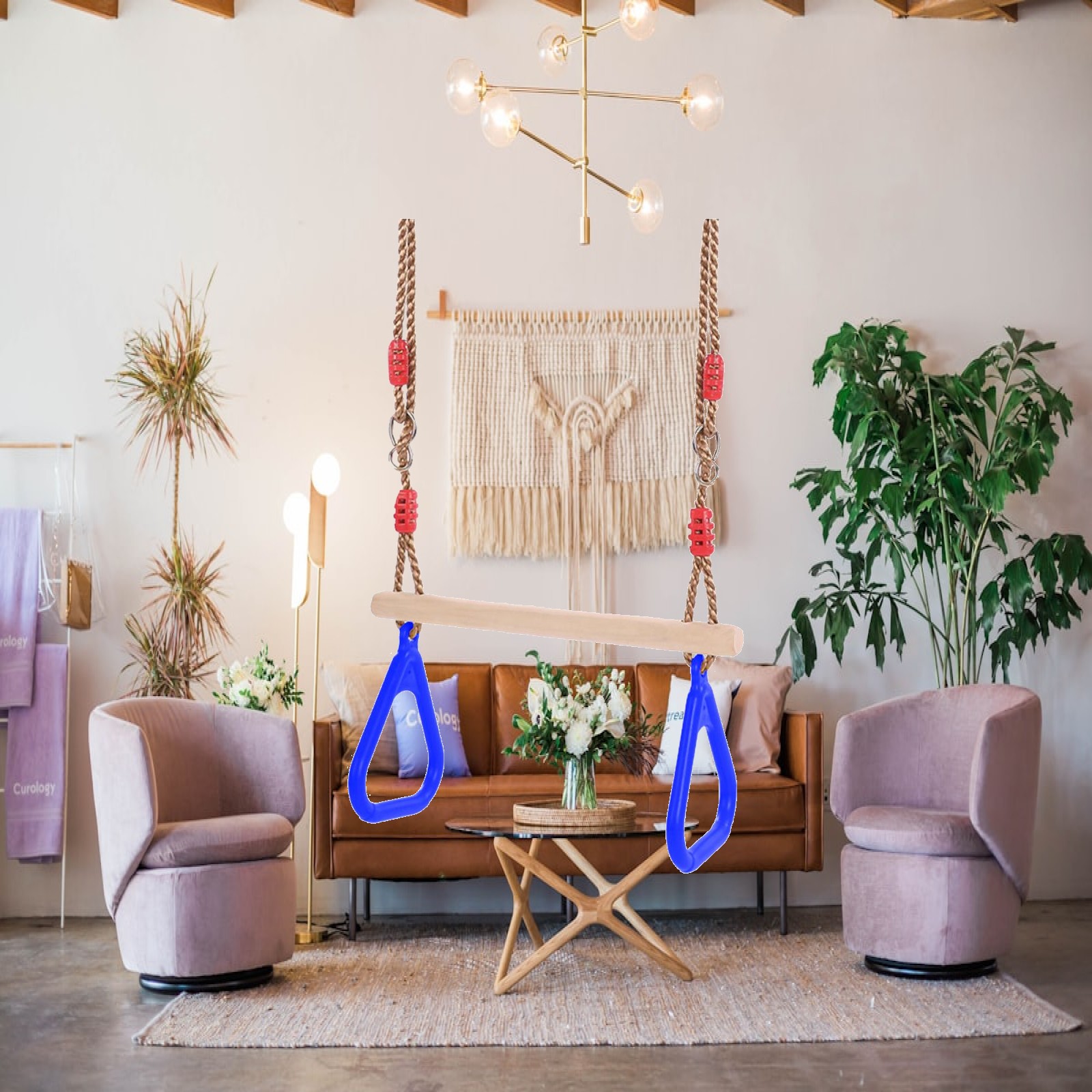 Gymnastics Rings - Indoor Outdoor Fun Swing Sets for
