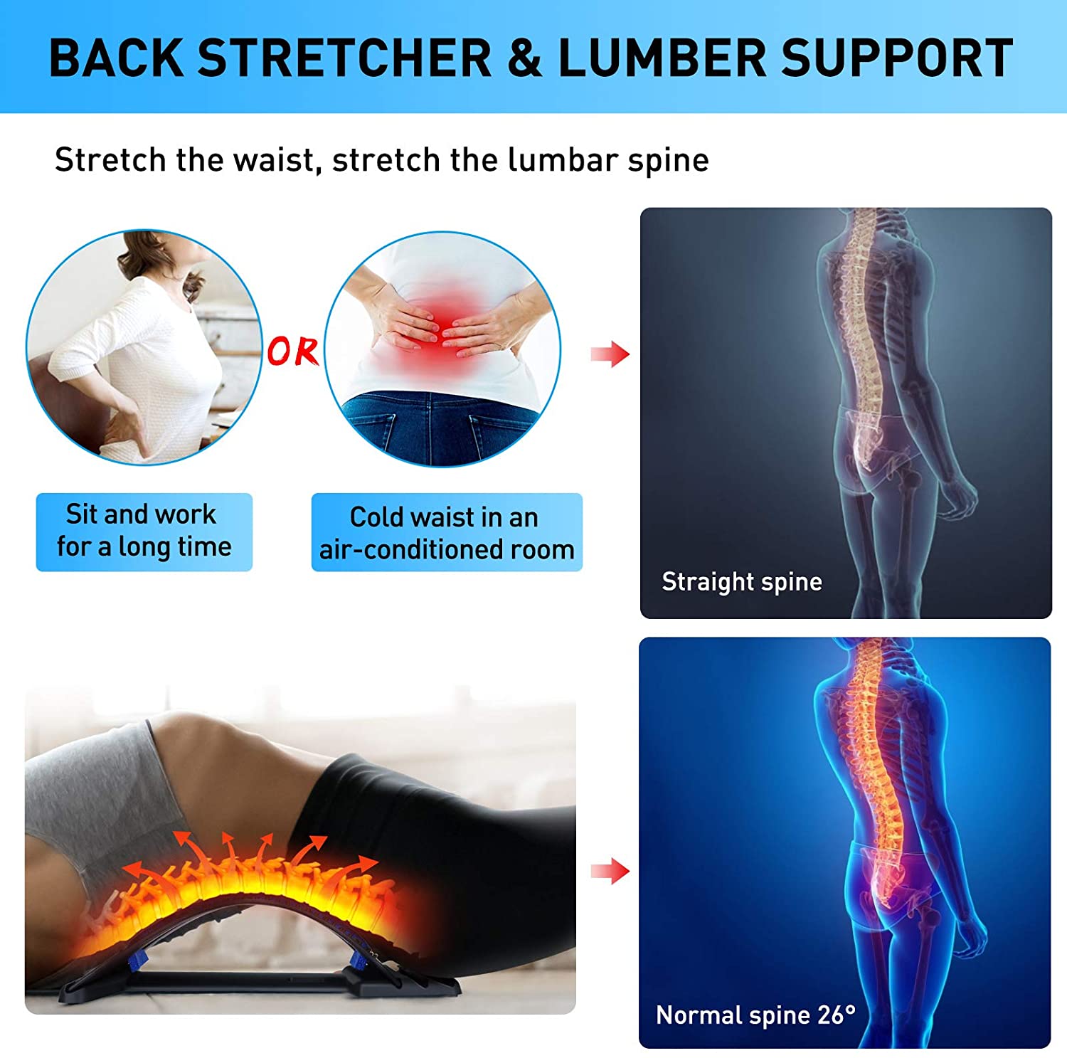 Magnet Massage Set Up Benches  - Posture Corrector Back review and price