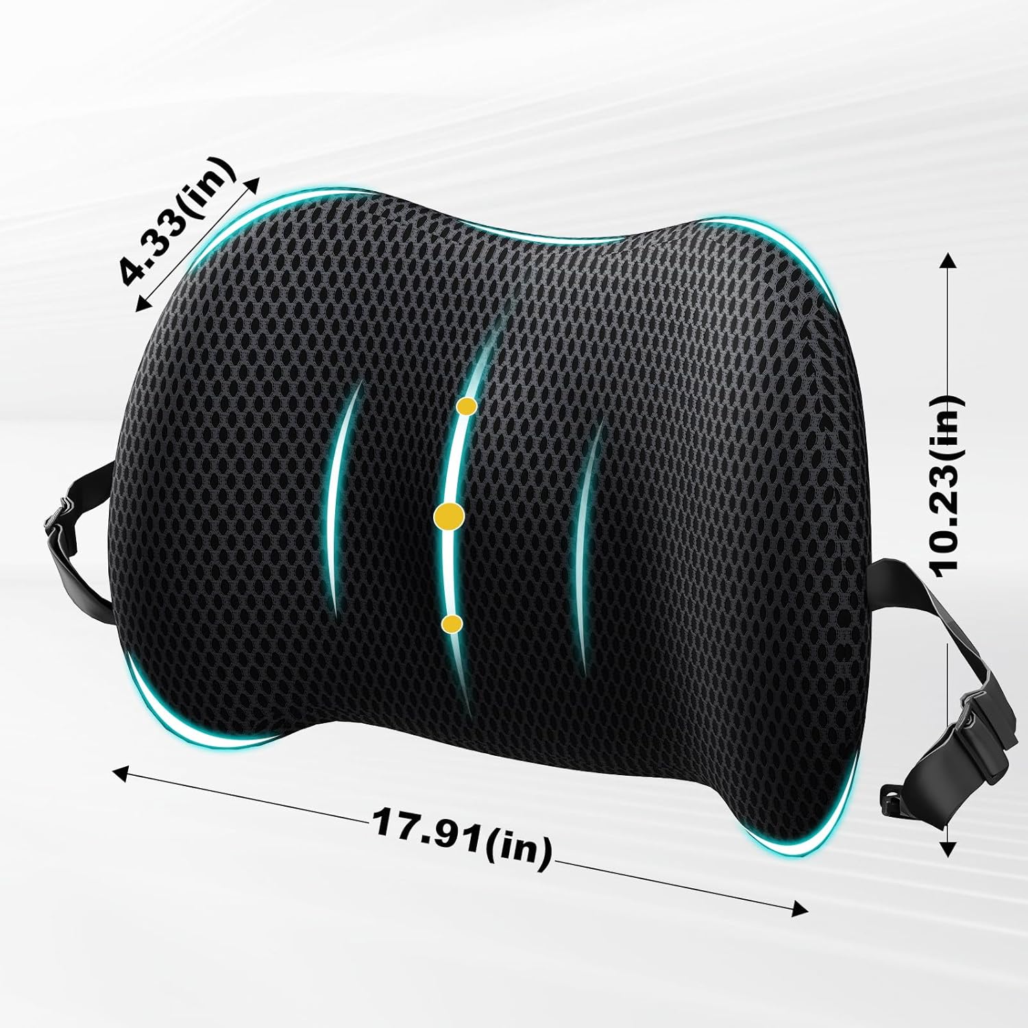 Ergonomic Lumbar Support Pillo - Posture Corrector Back review and price