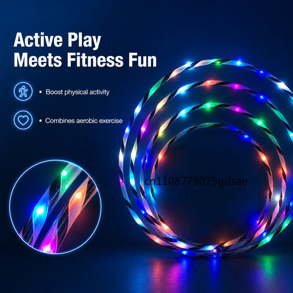 60-90cm LED Glow Sport Hoop fo - Gymnastics Rings review and price