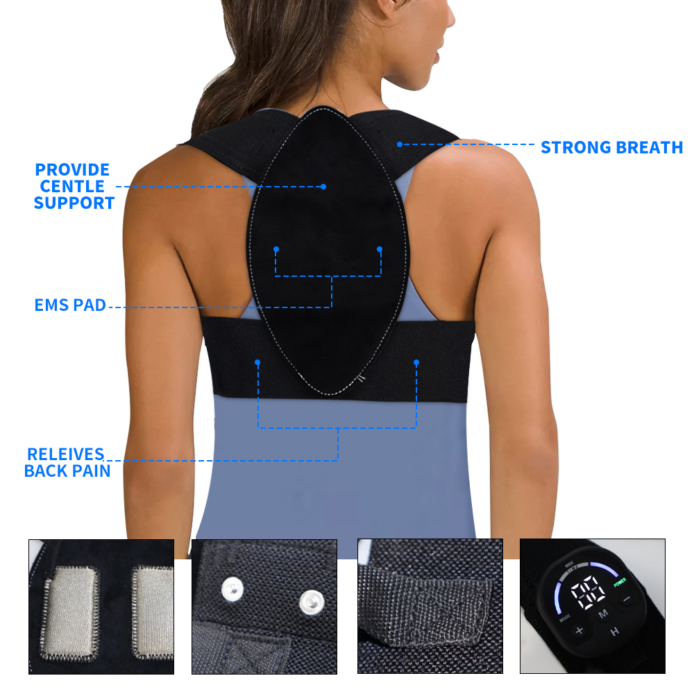 EMS Posture Corrector Belt for - Posture Corrector Back review and price