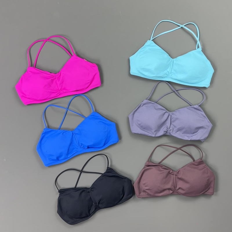 HISTELLO Front Ruched Cross Ba - Yoga Fitness Body review and price