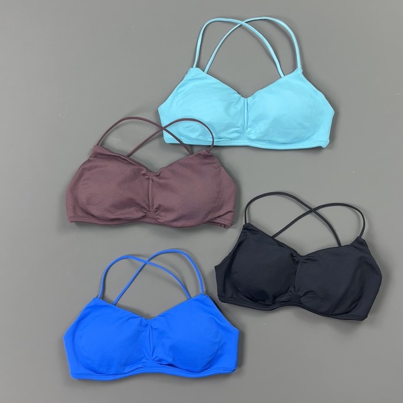 HISTELLO Front Ruched Cross Ba - Yoga Fitness Body review and price