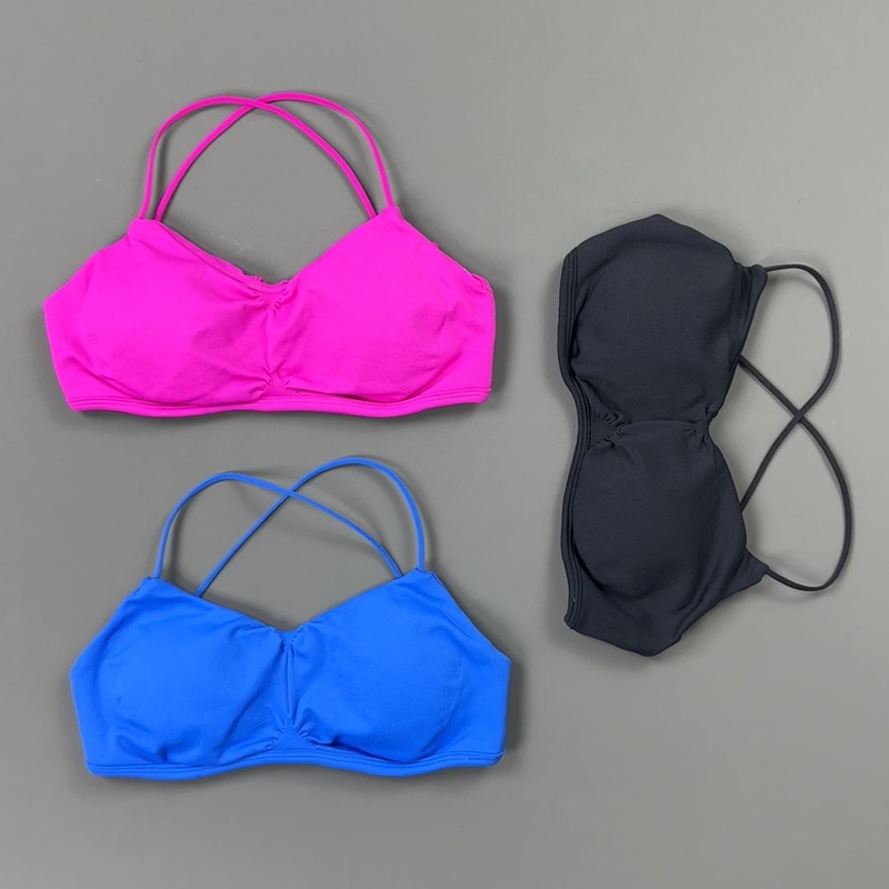 HISTELLO Front Ruched Cross Ba - Yoga Fitness Body review and price