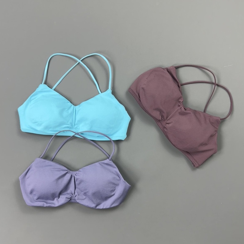 HISTELLO Front Ruched Cross Ba - Yoga Fitness Body review and price