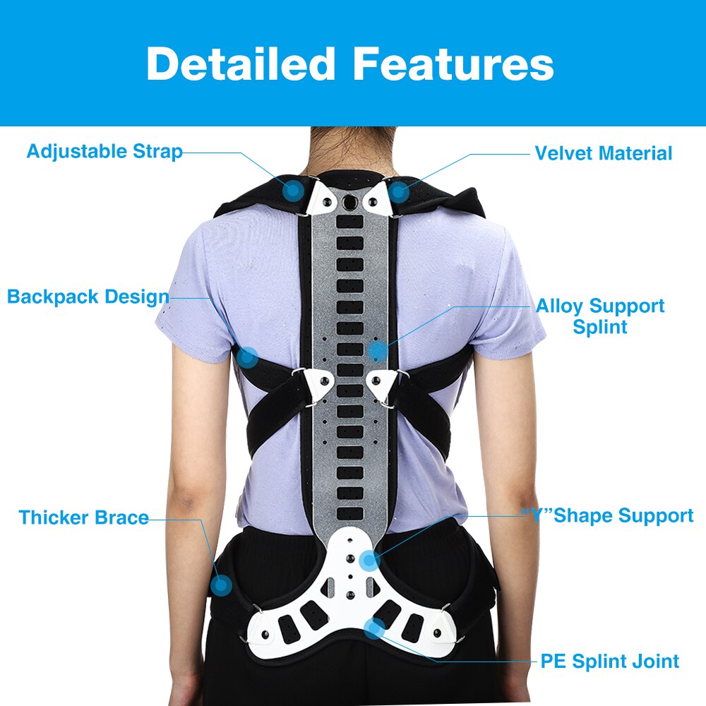 Lumbar Spinal Bad Back Posture - Posture Corrector Back review and price