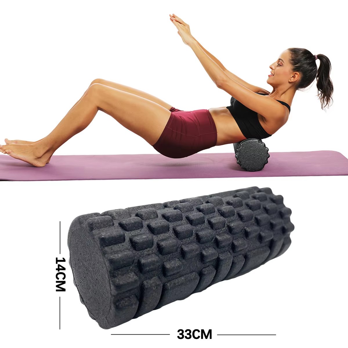 30/33cm Fitness Foam Roller Yo - Yoga Fitness Body review and price
