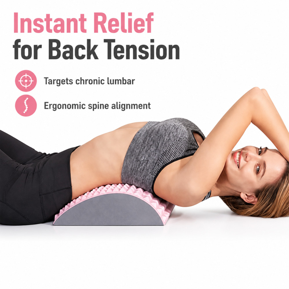 EVA Back Lumbar Stretcher Mass - Posture Corrector Back review and price