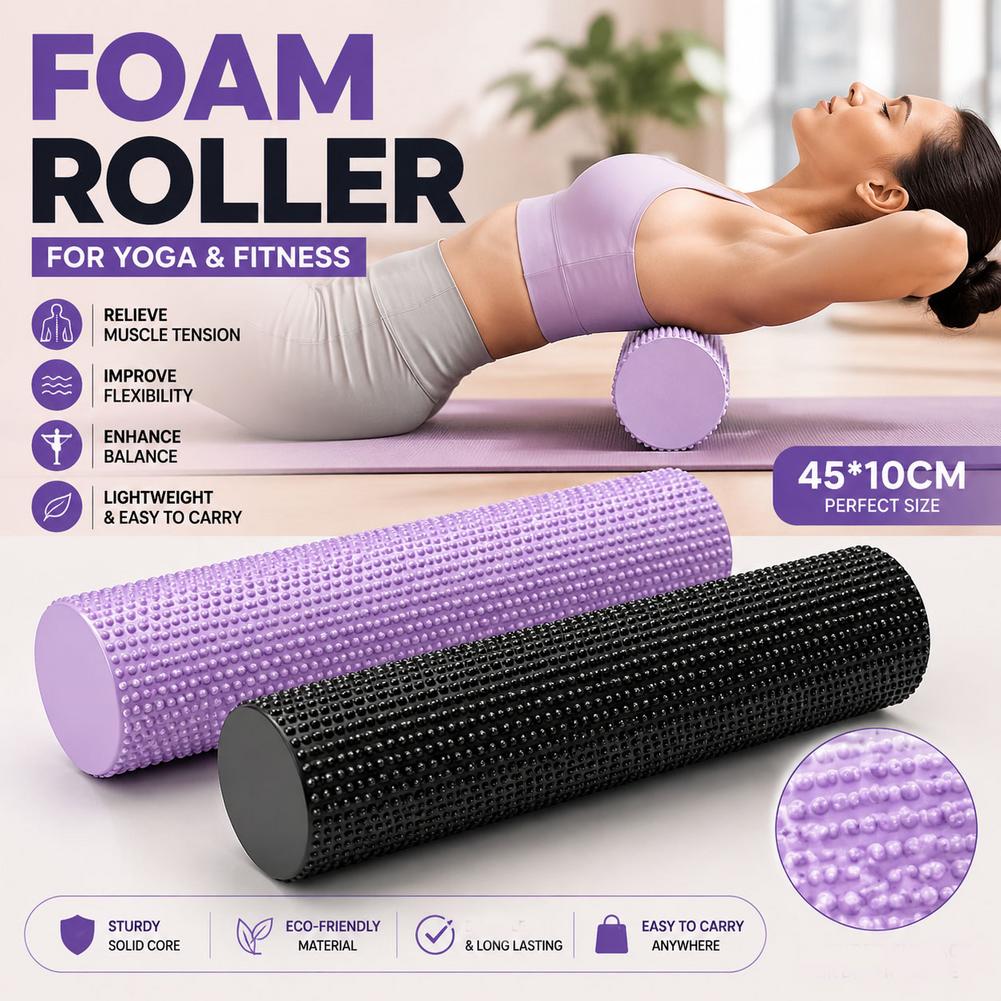 Yoga Foam Roller EVA High Dens - Yoga Fitness Body review and price