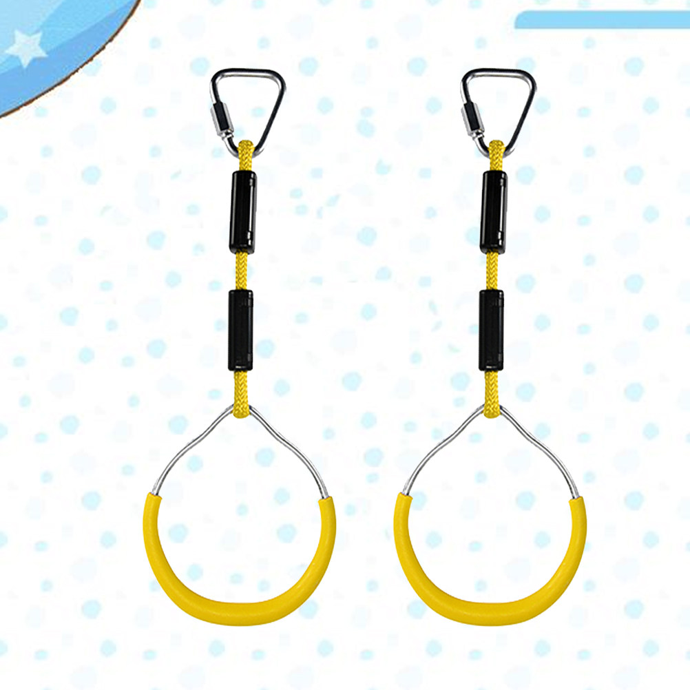 2Pcs Colorful Kids Climbing Ri - Gymnastics Rings review and price