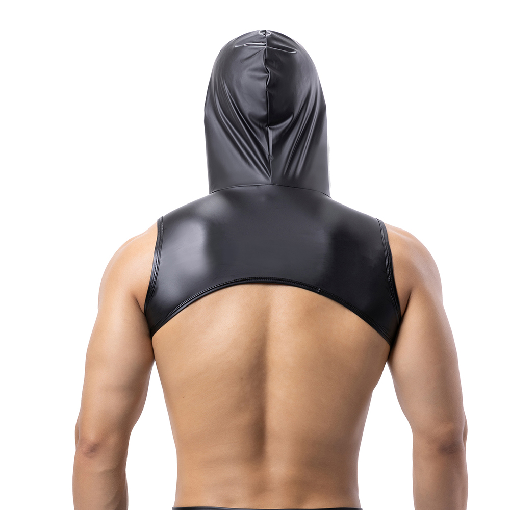 Men Faux Leather Hooded Fitnes - Gymnastics Rings review and price